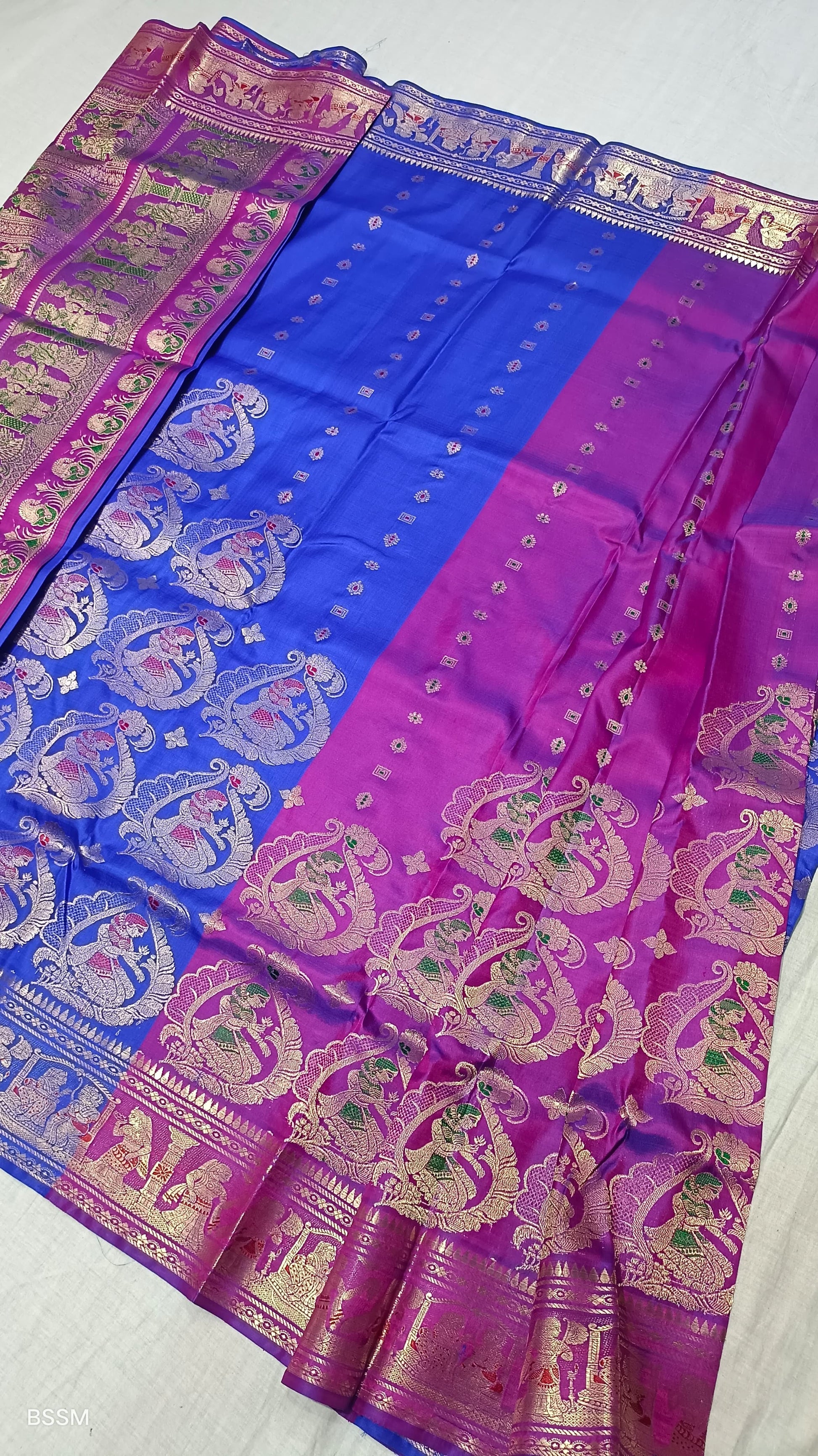 Original Swarnachori Silk Sarees from Putul’s Fashion in Bishnupur Silk - Bishnupur silk