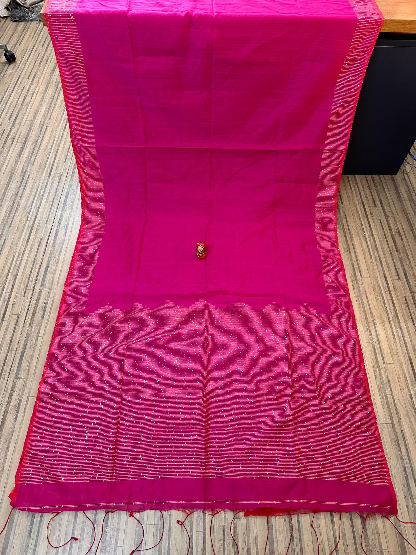 Motka sequins saree of Bengal - Rani