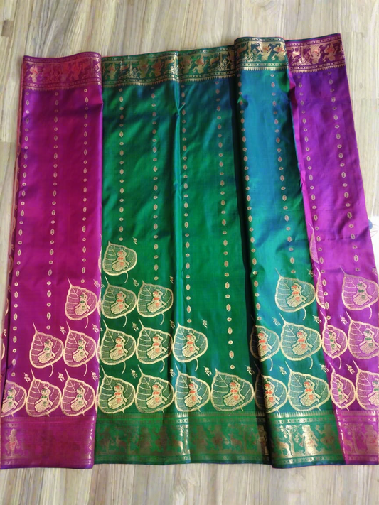 Swarnachori silk saree from Bishnupur 