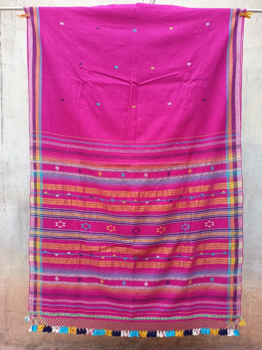 Kala cotton bhujodi saree from the weavers of Kutch
