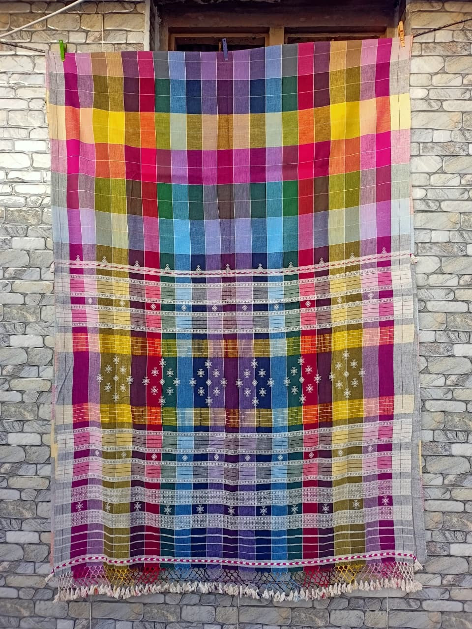 Kala cotton bhujodi saree from the weavers of Kutch