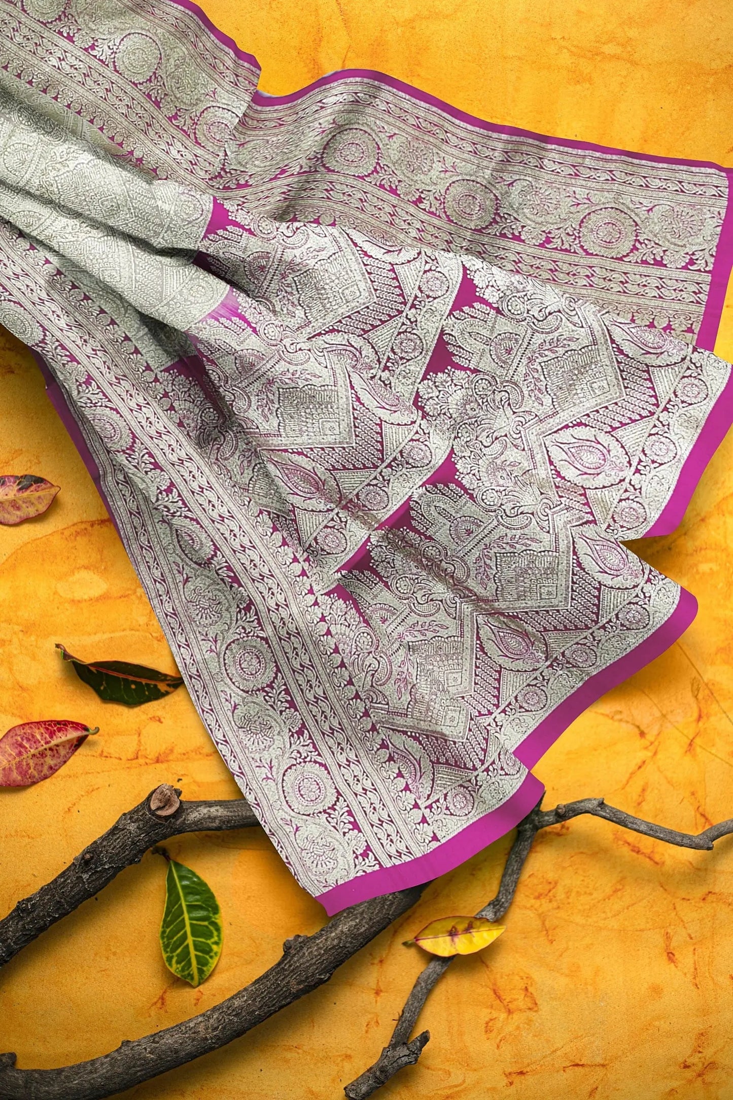 Pure Banarasi silk saree Putul's fashion