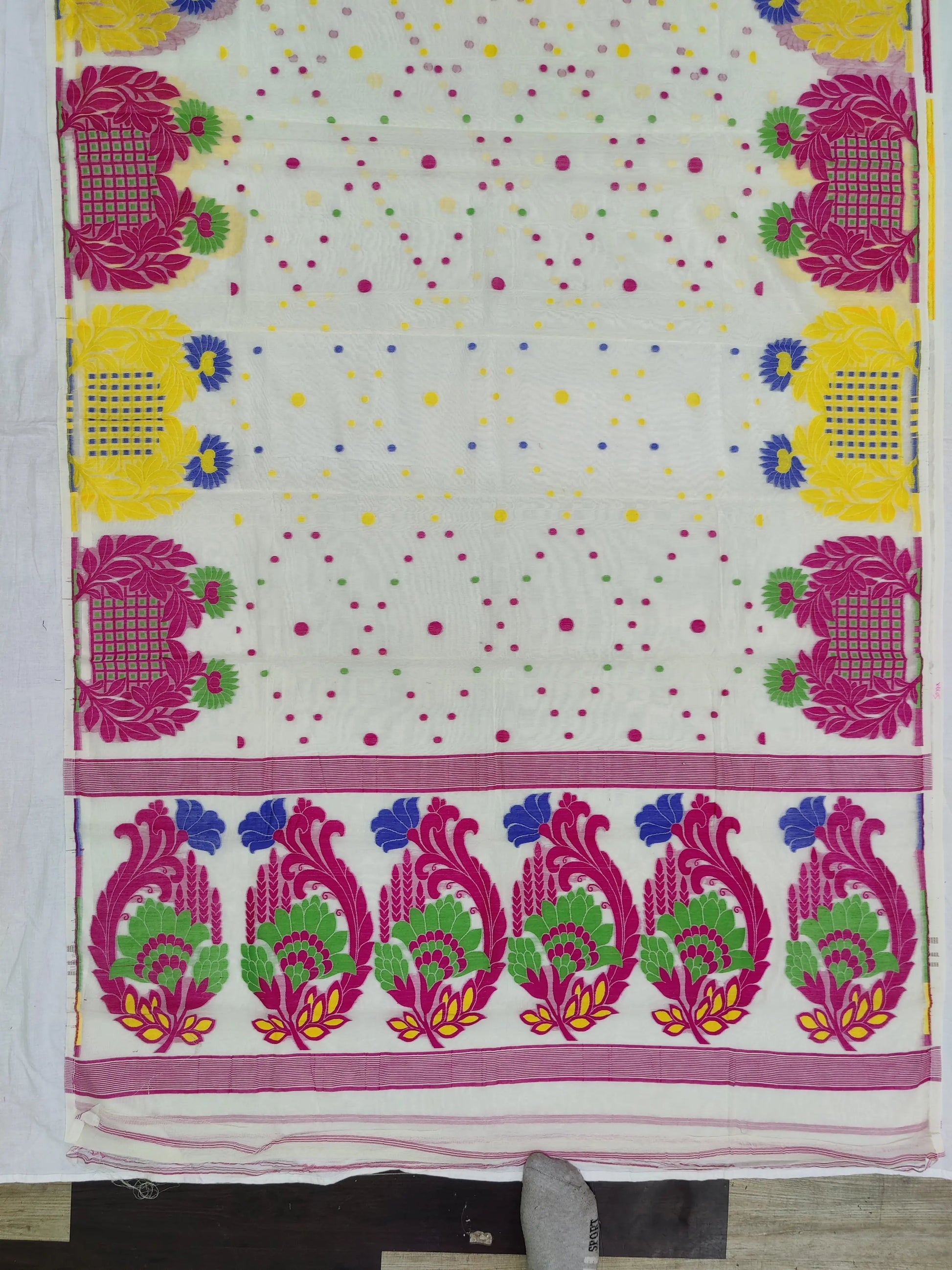 Dhan jamdani Putul's fashion