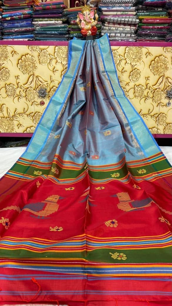 Kolakhetra Bishnupur silk saree, A heritage collection of Bengal