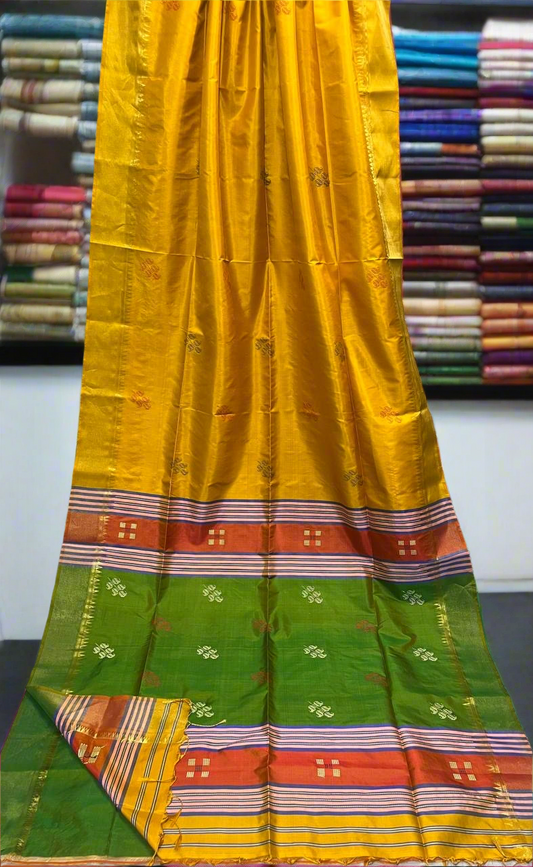 Bishnupur silk saree Kalakhetra design