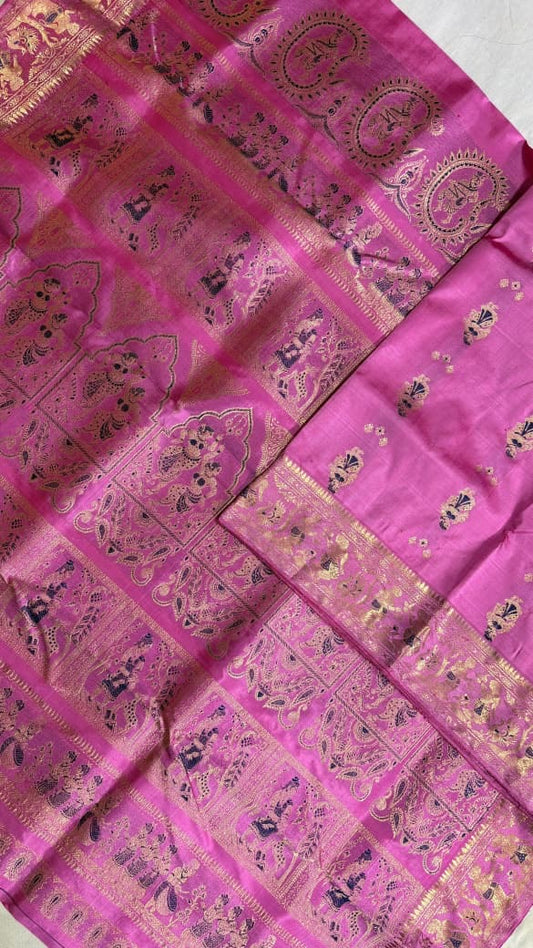 Swarnachari silk saree from Bishnupur, A heritage tale of myth