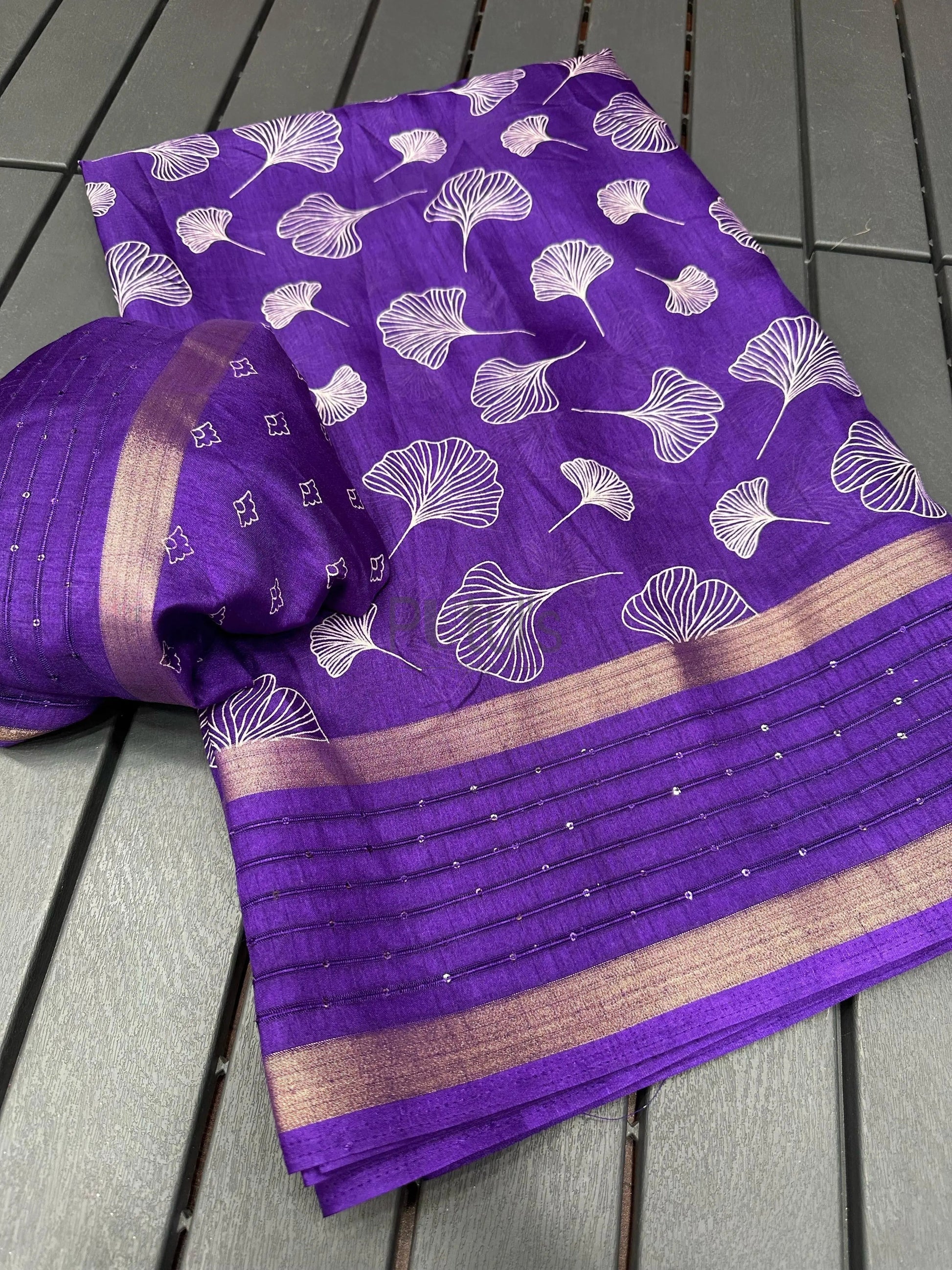 Dola silk with sequins saree Putul's Fashion