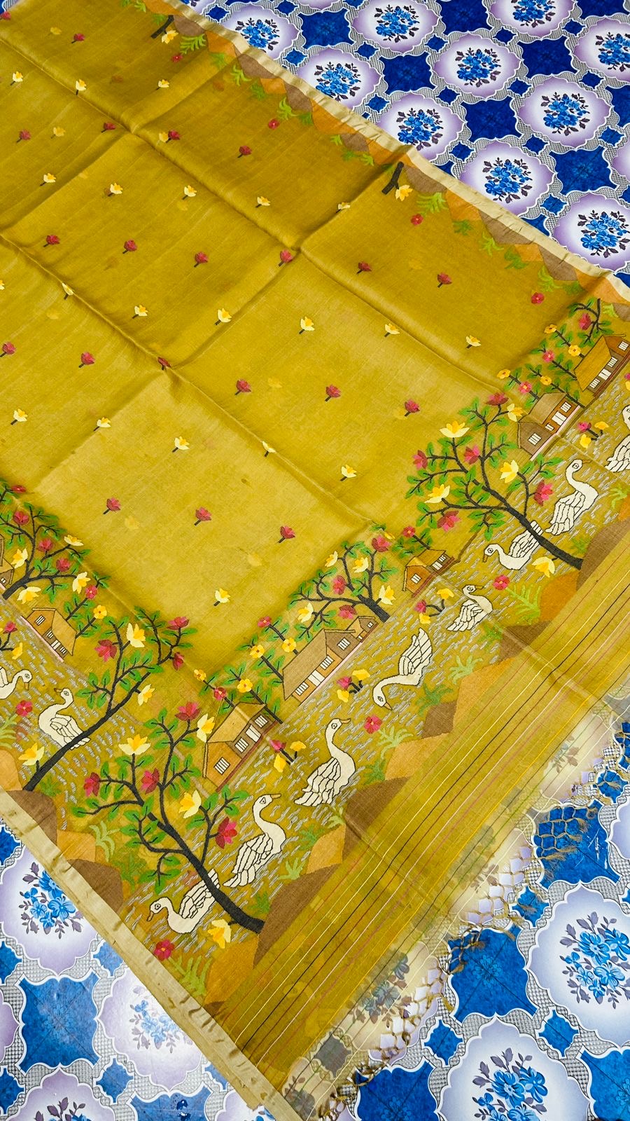 Luxury collection of Muslin jamdani saree hand weaving work on saree - muslin saree