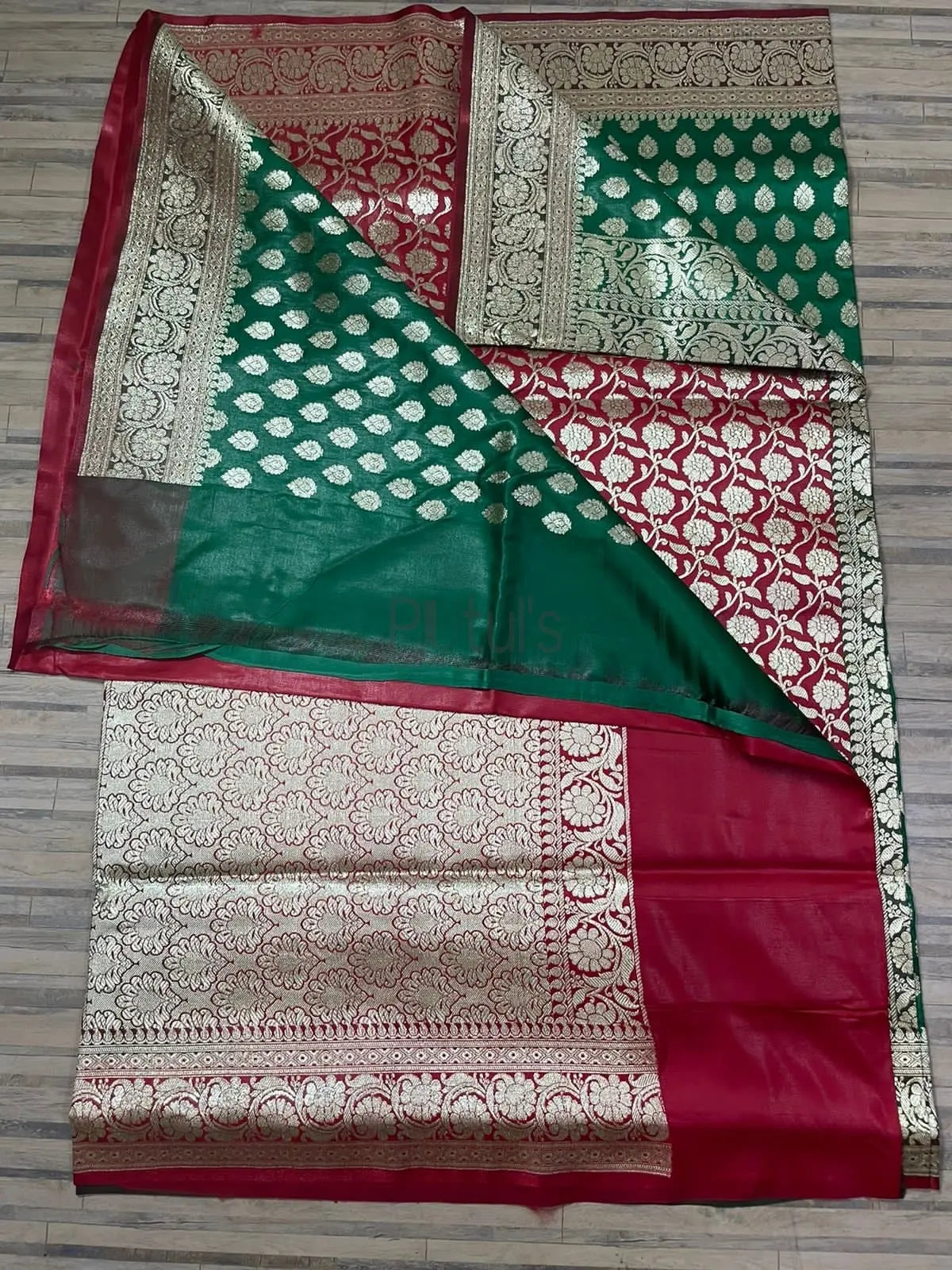banarasi silk saree patli pallu Putul's Fashion