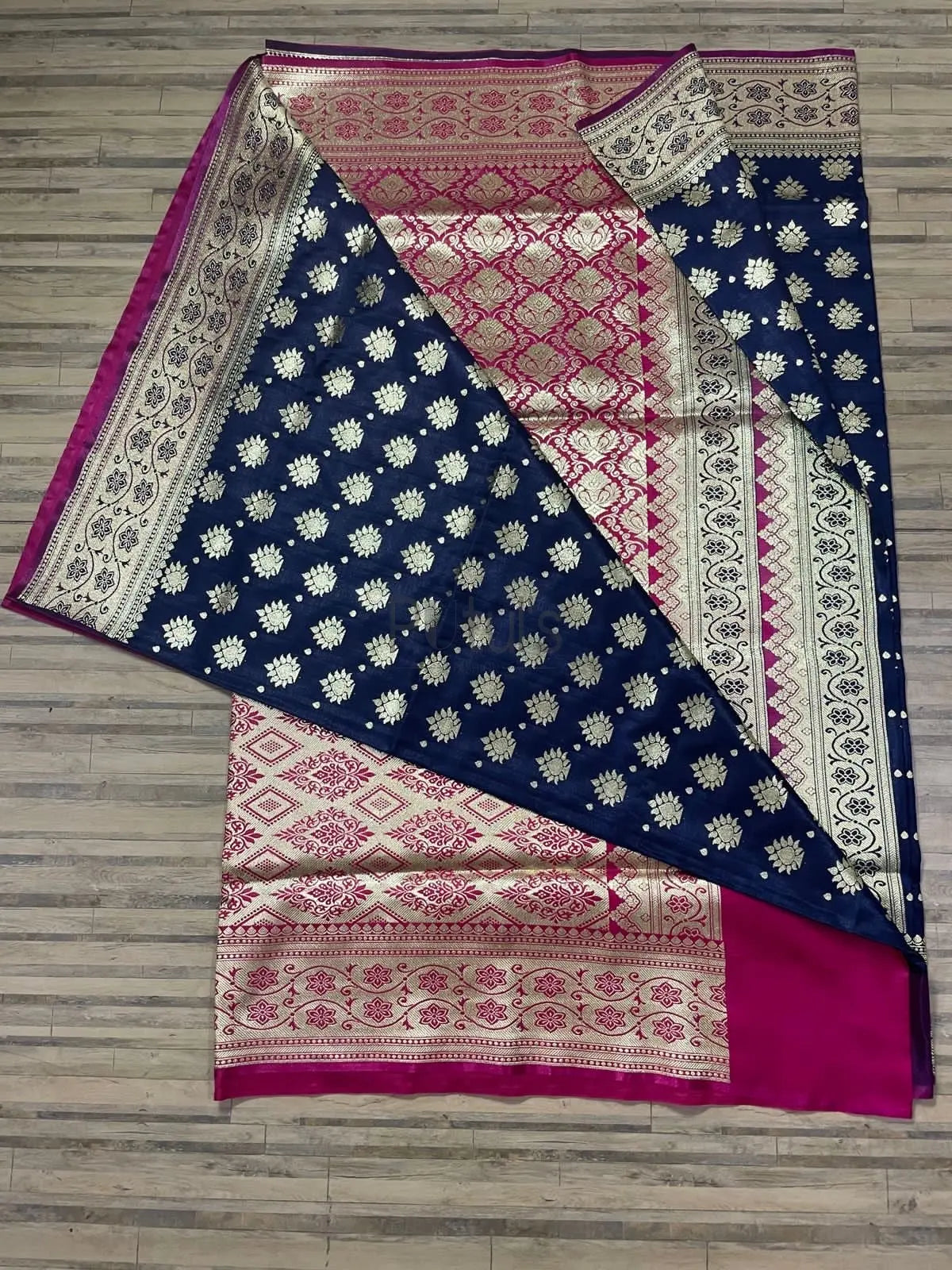 banarasi silk saree patli pallu Putul's Fashion