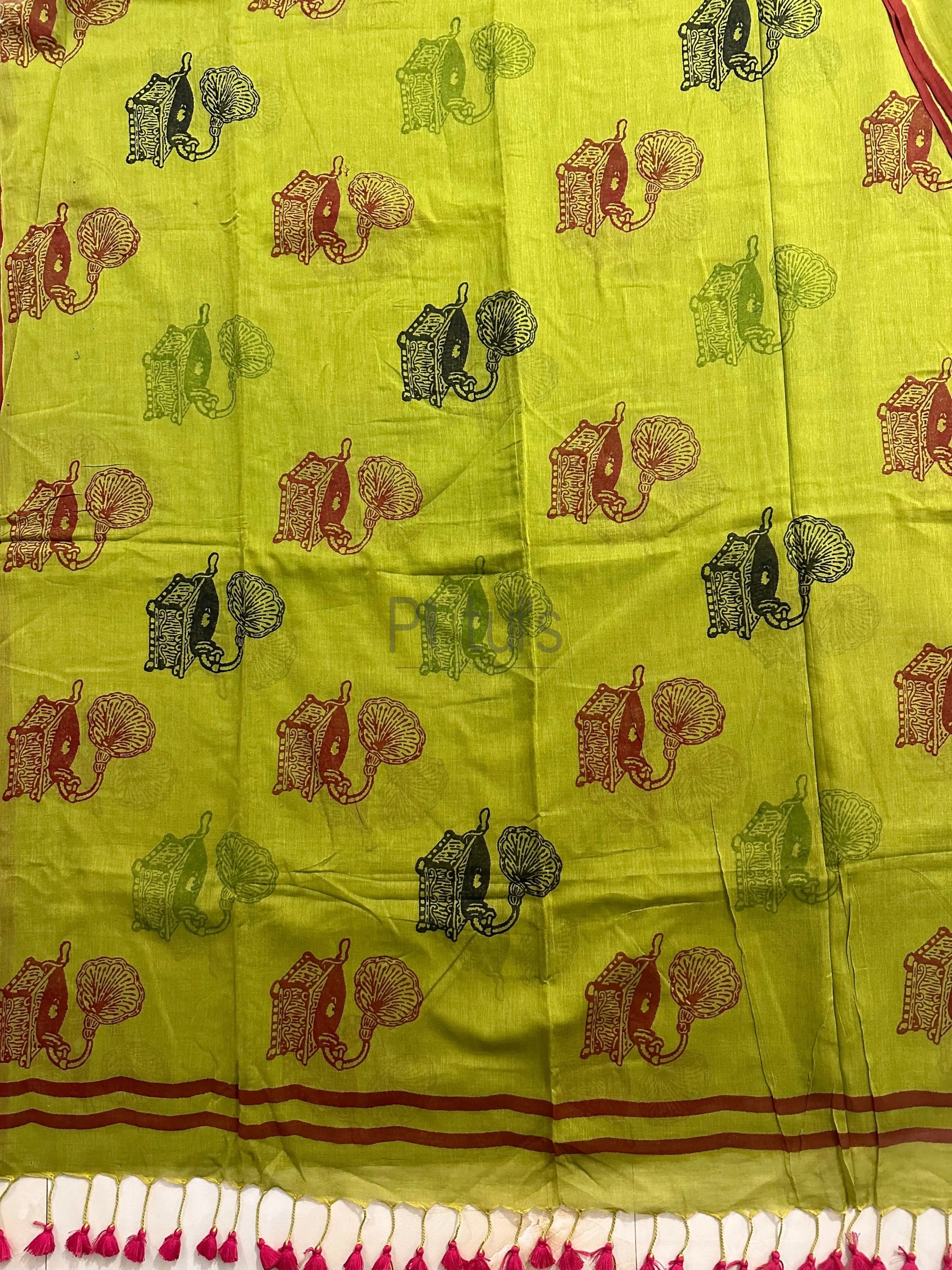 mal cotton saree gramophone Putul's Fashion