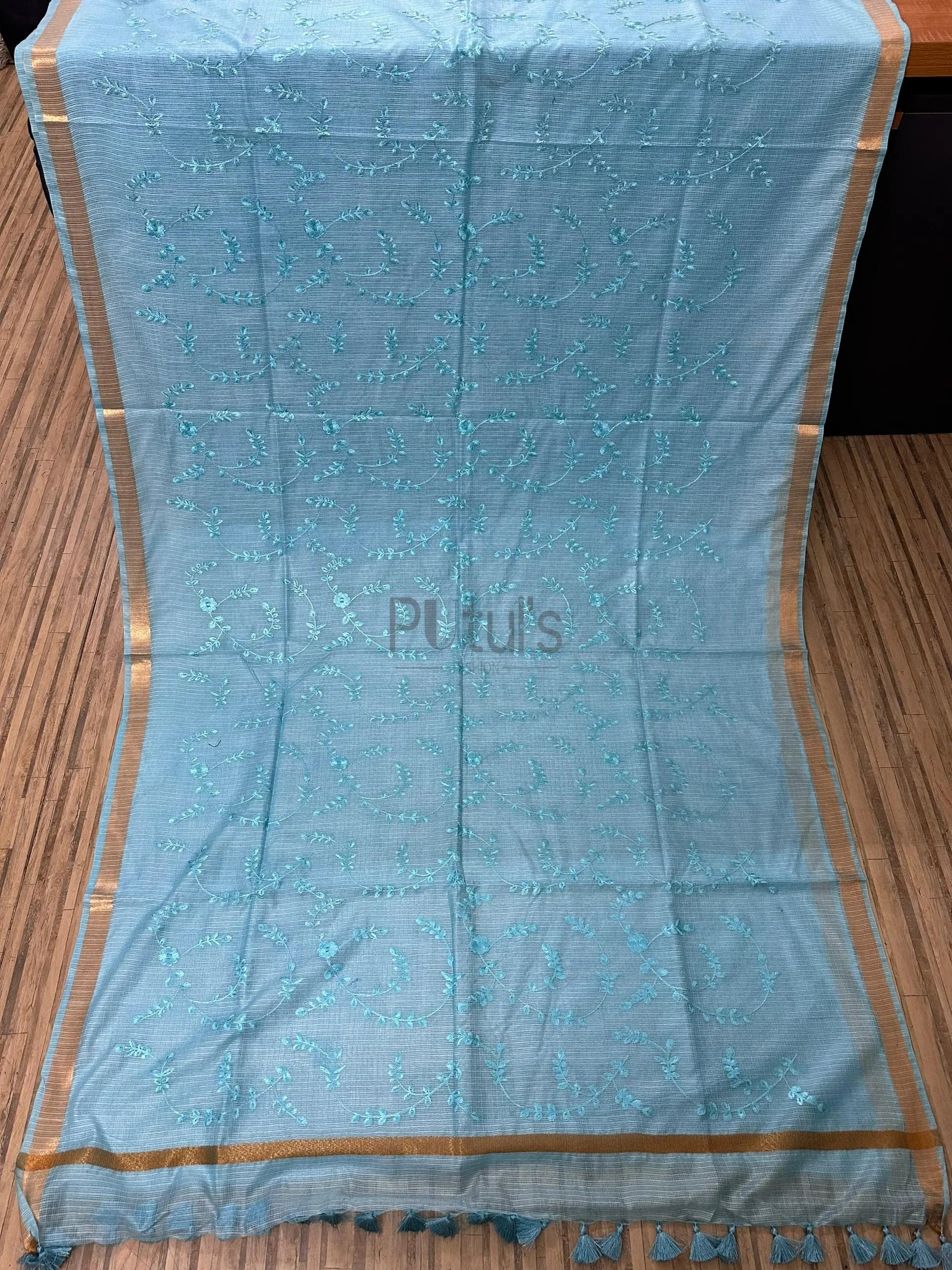 Kota embroidery saree Putul's Fashion