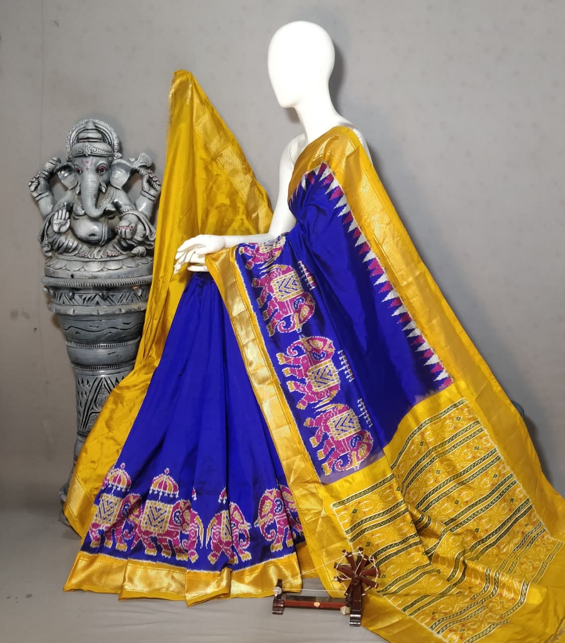 IKKAT MADTHASU PATOLA — DESIGNER SILK