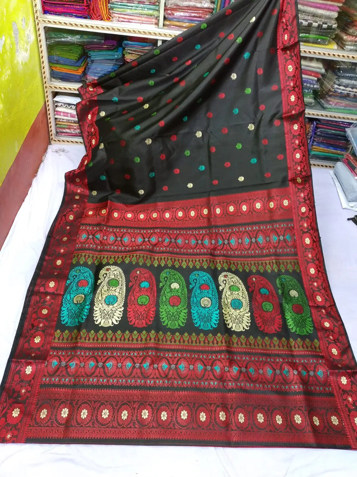 Baluchari silk saree of Bishnupur Bengal saree Putul's fashion