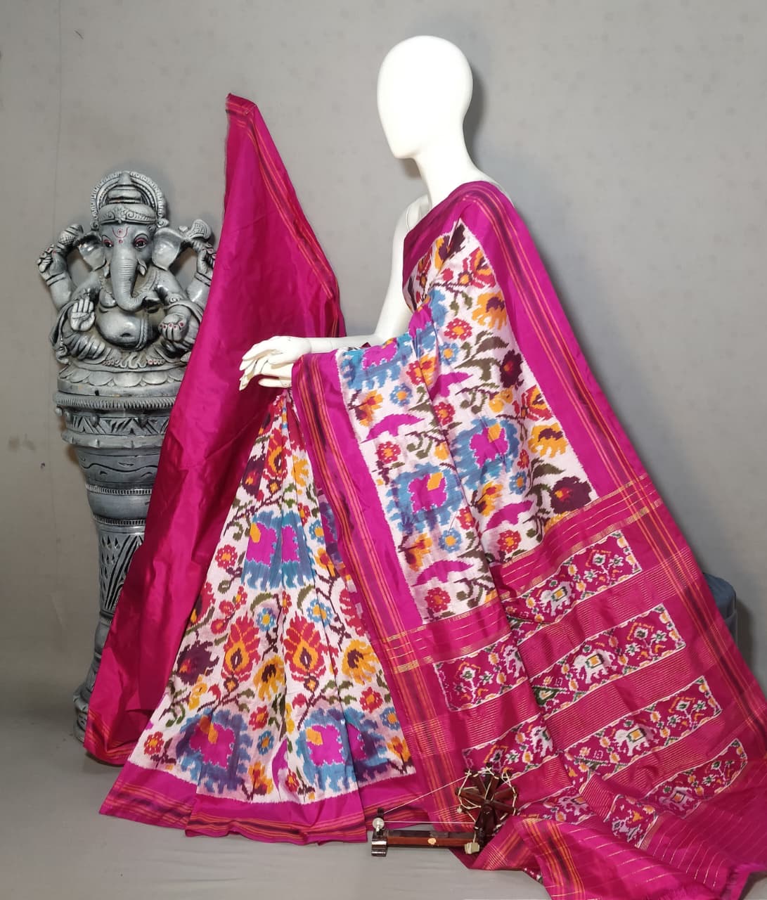 IKKAT MADTHASU PATOLA — DESIGNER SILK