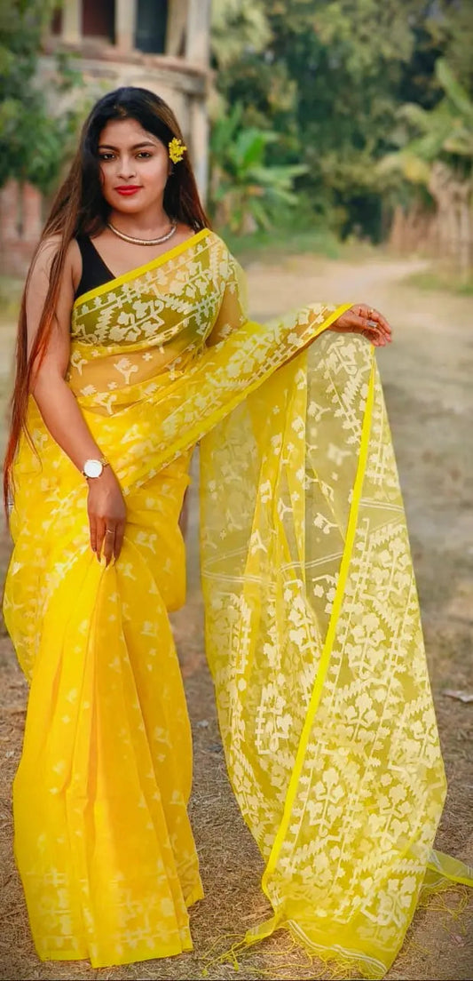 Muslin jamdani new launch Putul's fashion