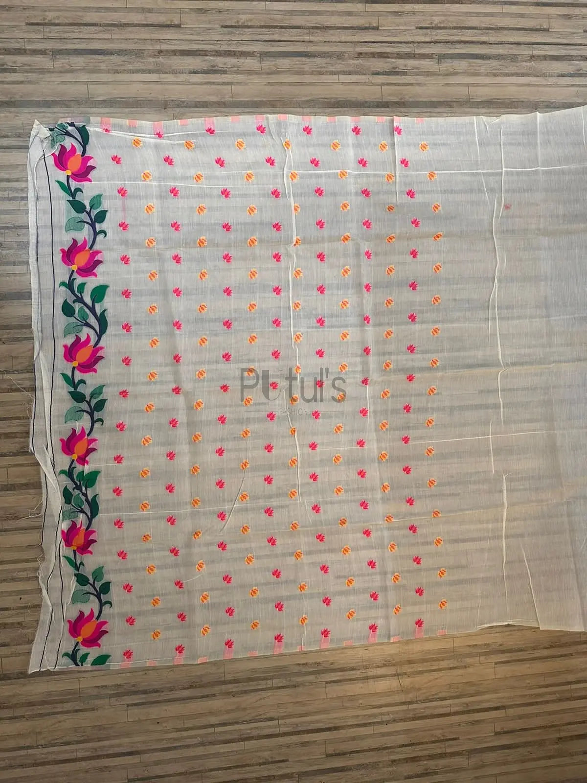 Silk Jamdani inspired from Bangladesh Putul's Fashion