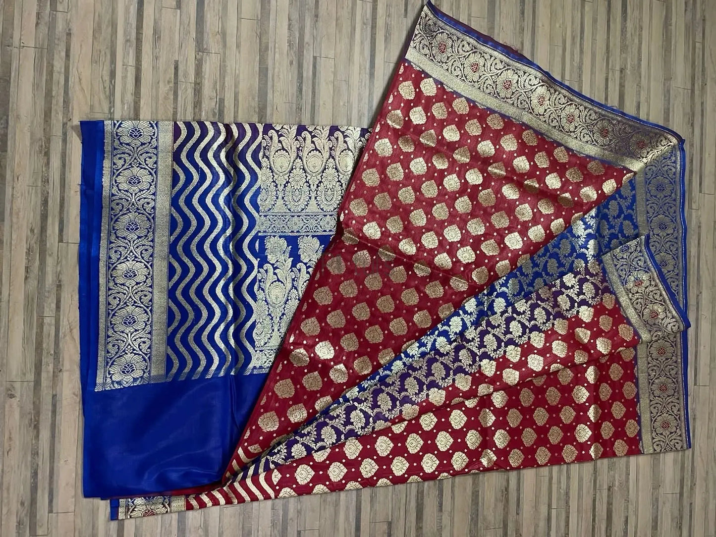 banarasi silk saree patli pallu Putul's Fashion