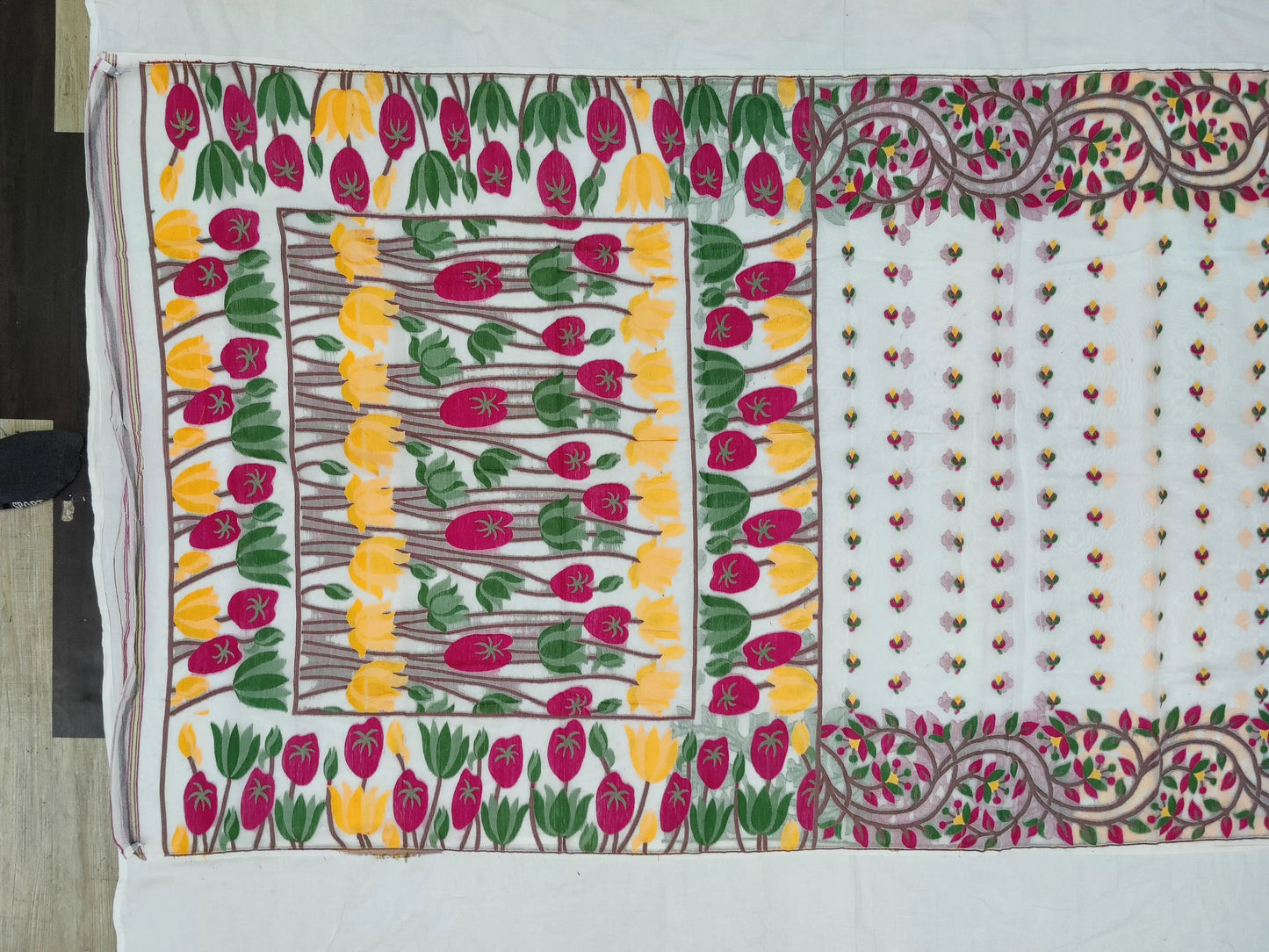 Bengal soft dhakai jamdani Putul's fashion