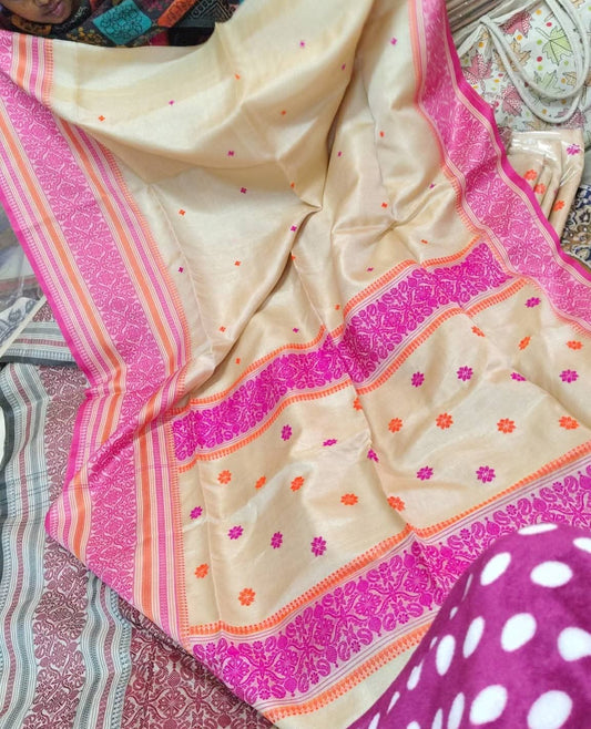 Tussar banarasi silk silk mark certified