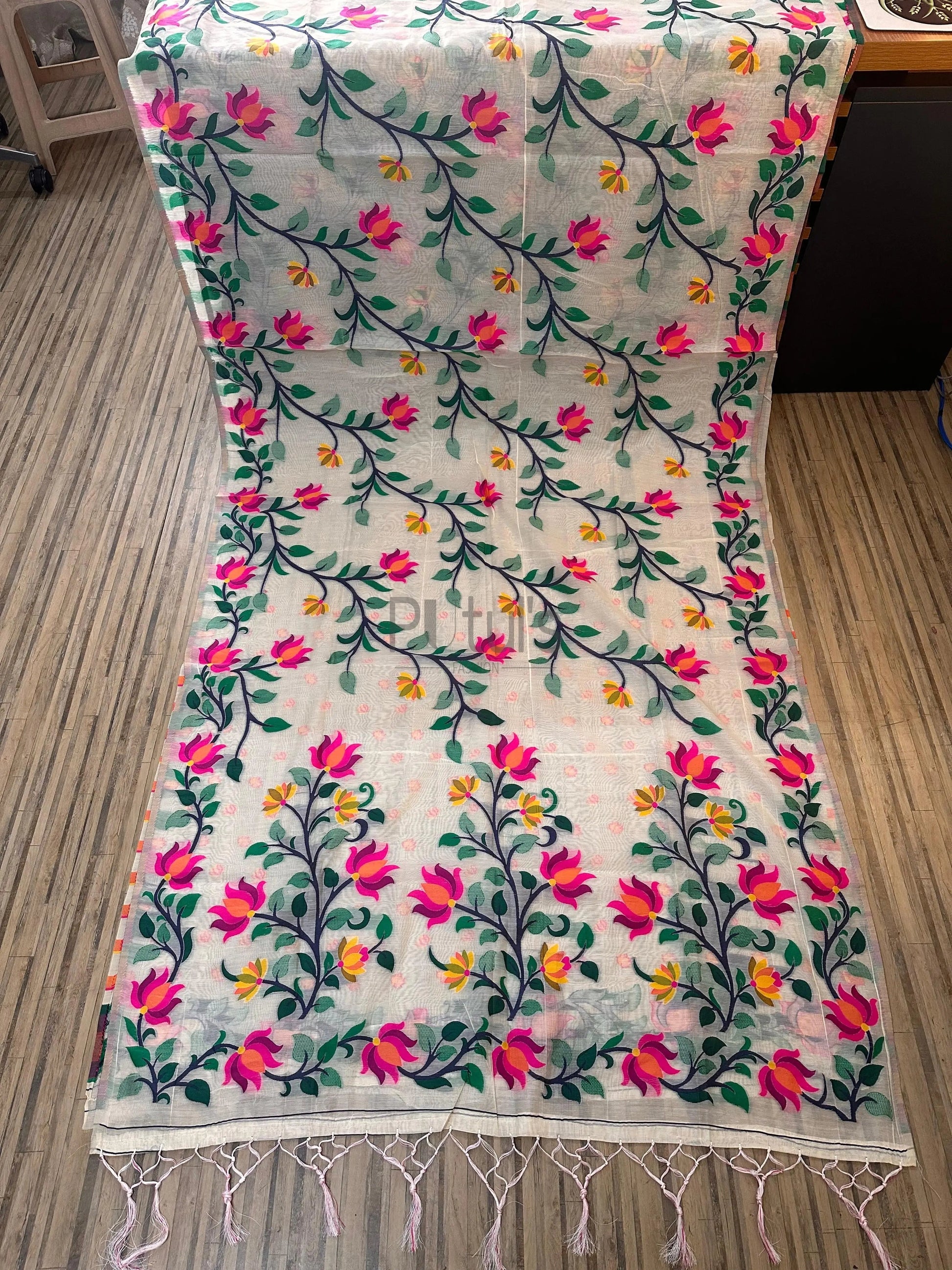 Silk Jamdani inspired from Bangladesh Putul's Fashion