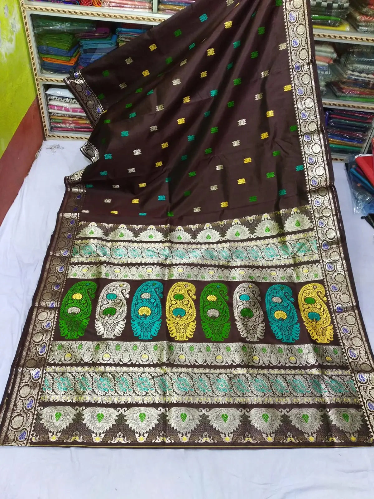 Baluchari silk saree of Bishnupur Bengal saree Putul's fashion