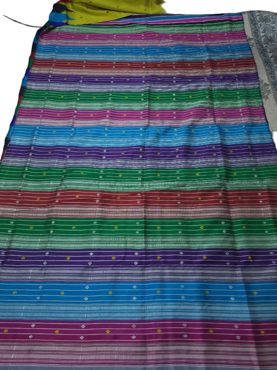 THE BERHAMPURI DOUBLE-PALLA SILK — A MASTERPIECE OF ODISHA HANDLOOM