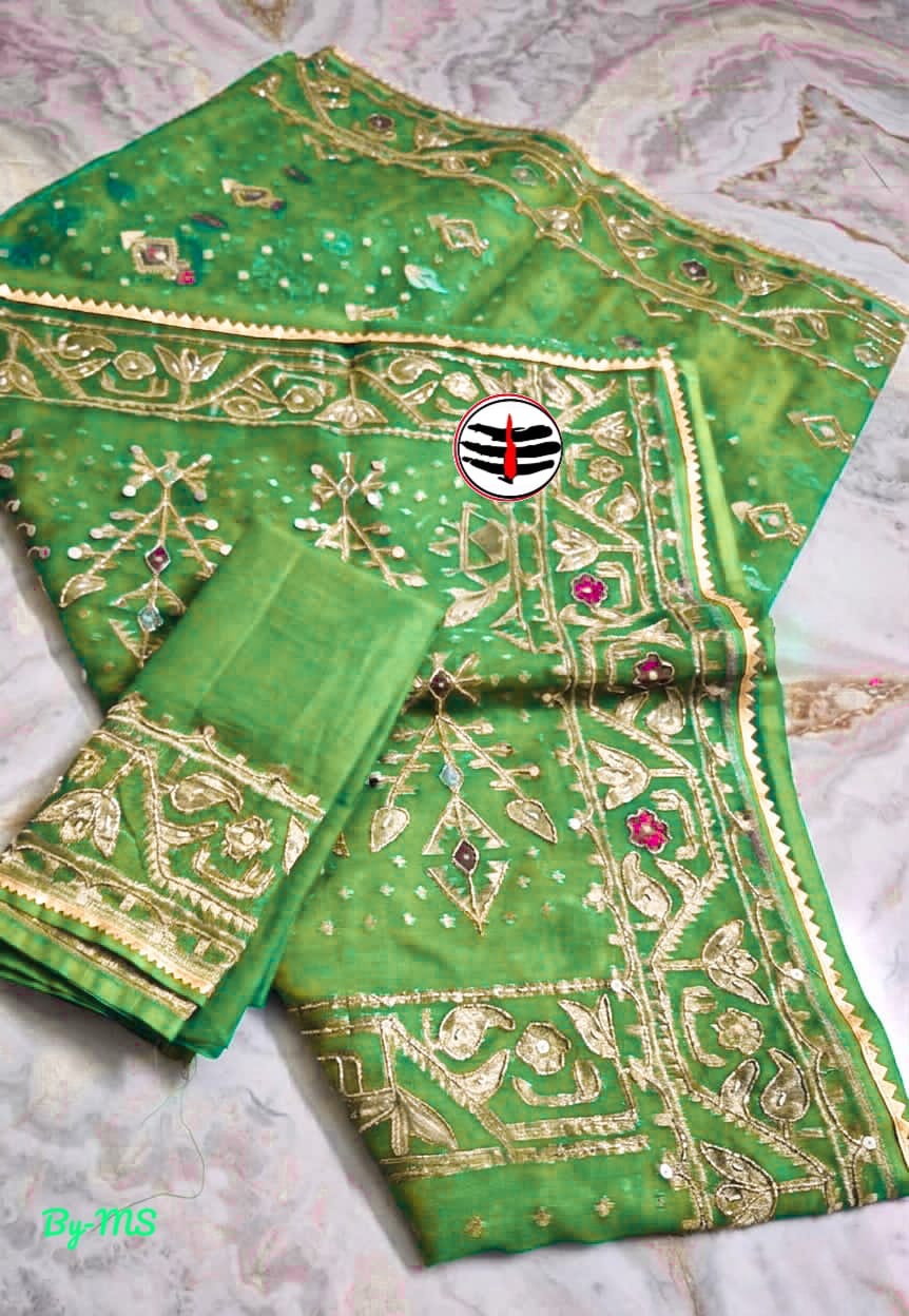 Most trending kardana jamdani saree (preorder basis)