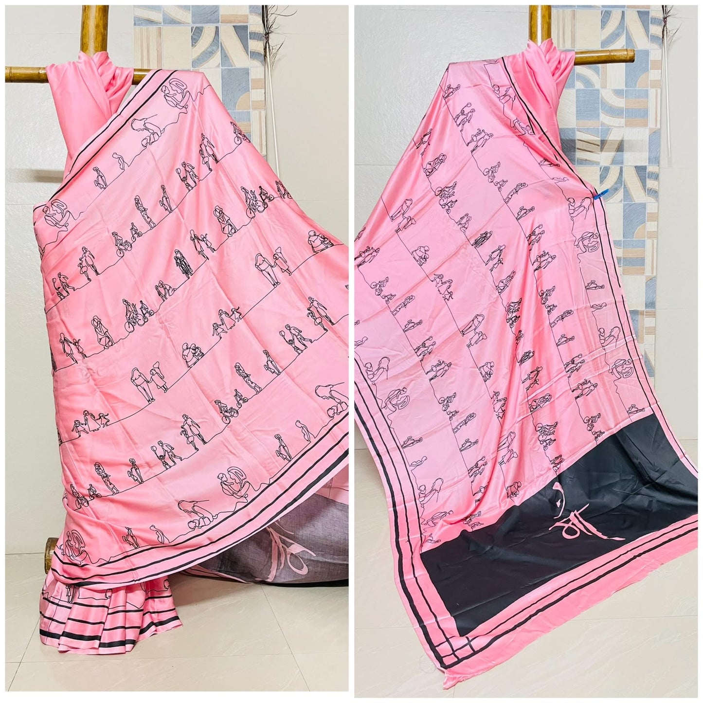 Motherhood Journey Pure Modal Silk Saree by Putul's Fashion, limited edition
