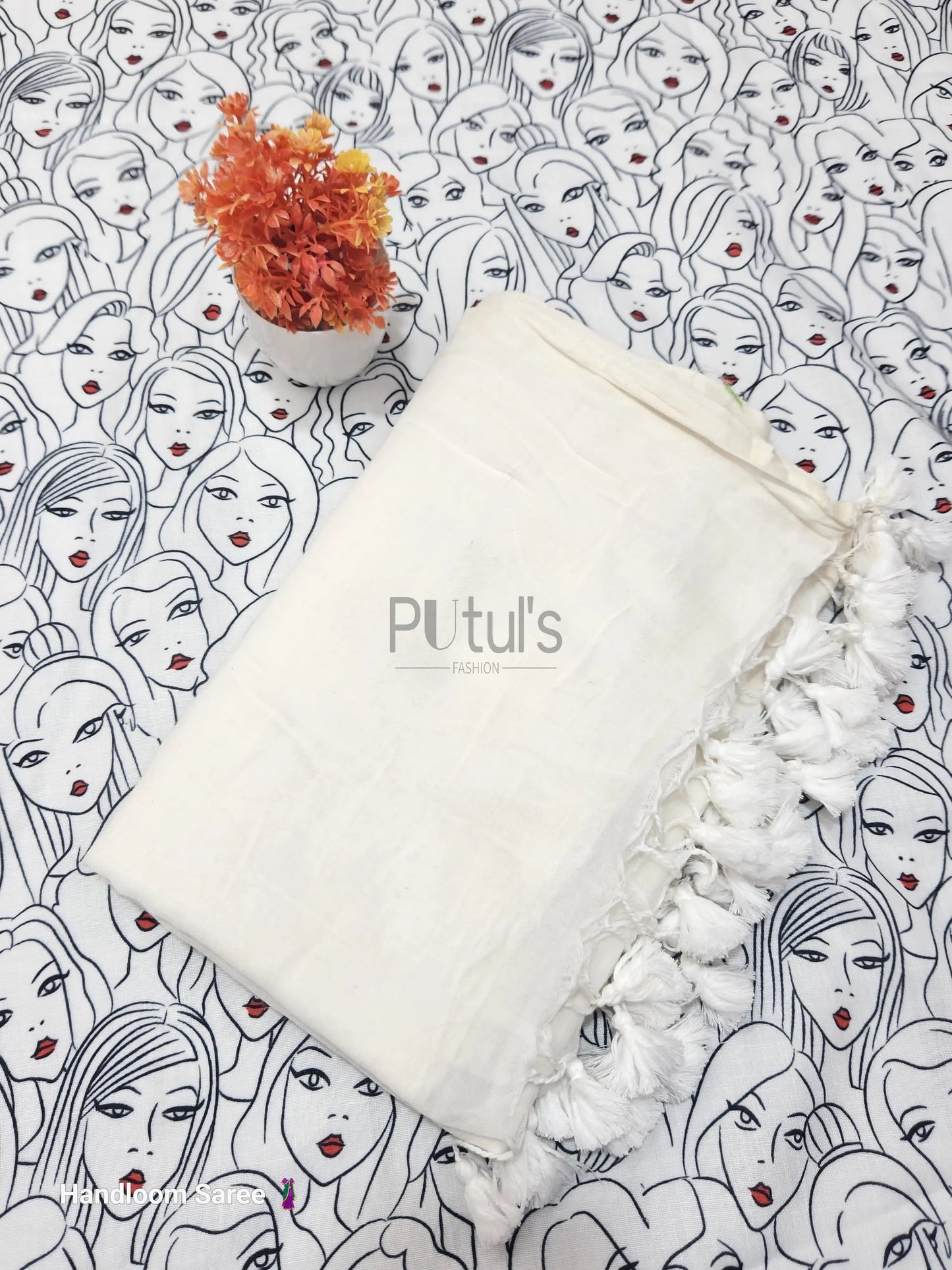 mal cotton saree Putul's Fashion