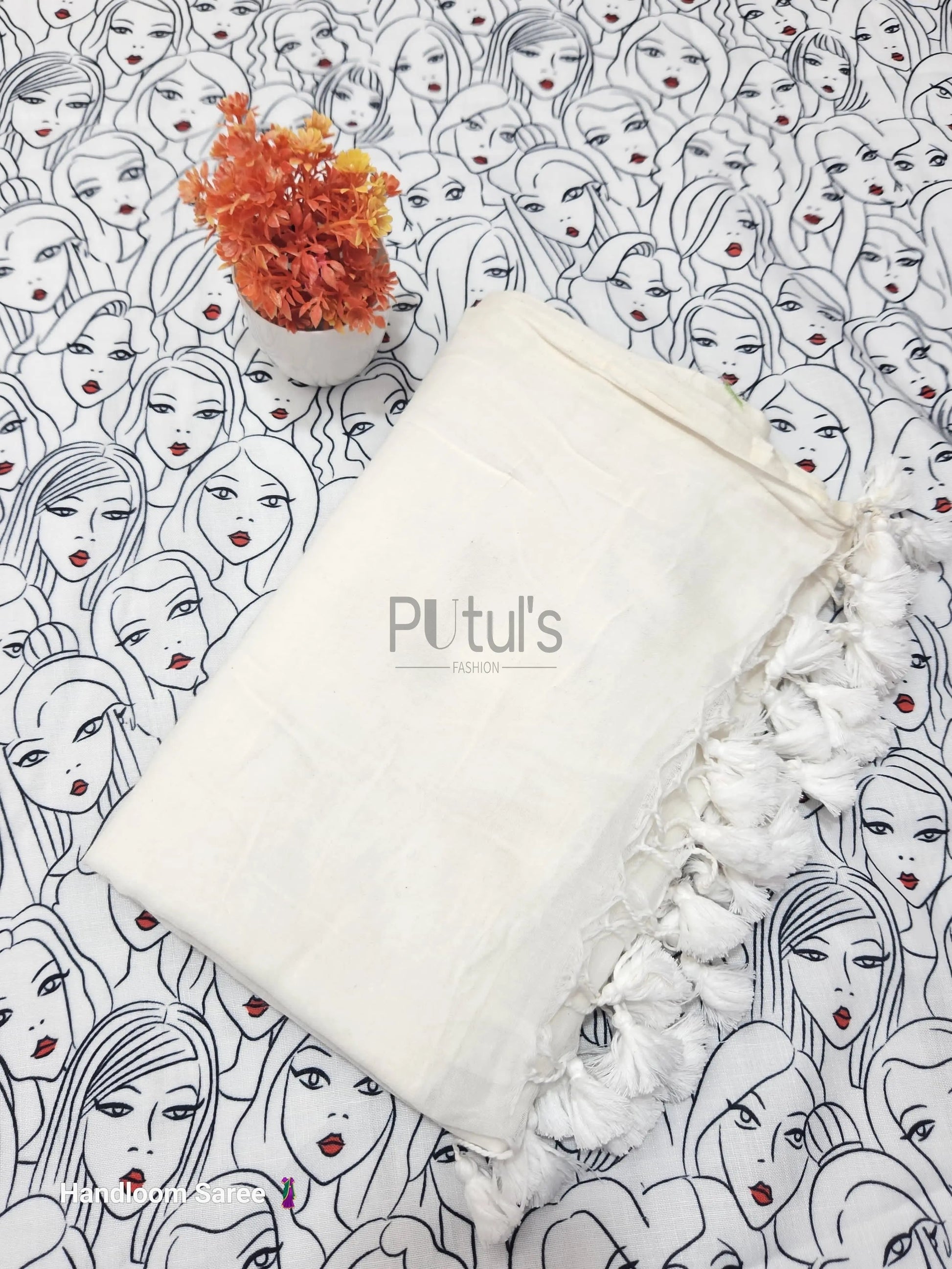 mal cotton saree Putul's Fashion