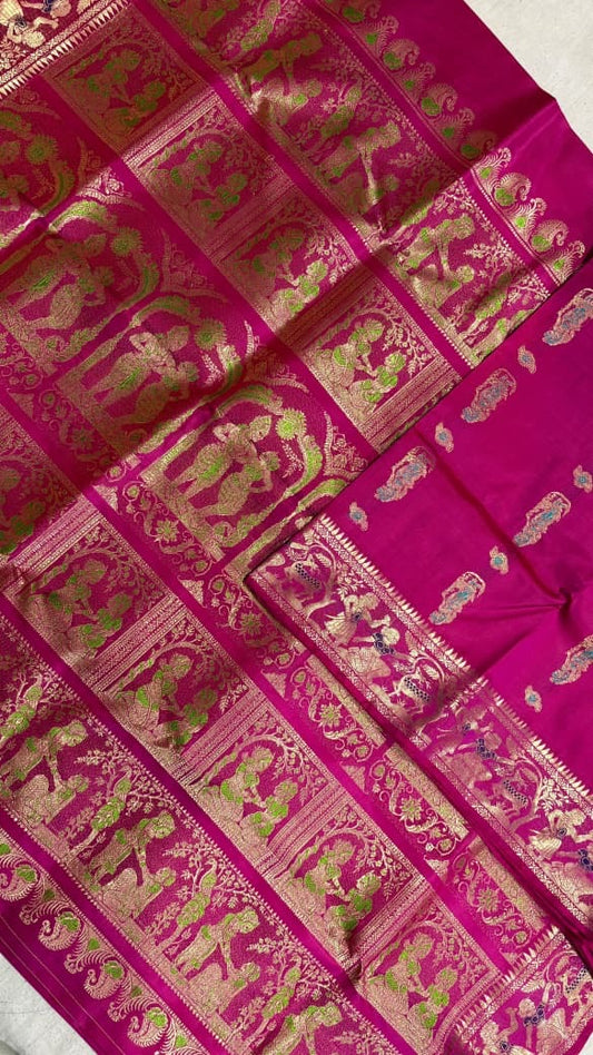 Swarnachori Silk saree, A legacy of Bengal silk from Bishnupur