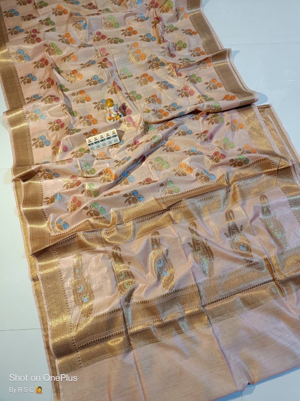 Munga tussar Banarasi saree silk mark certified