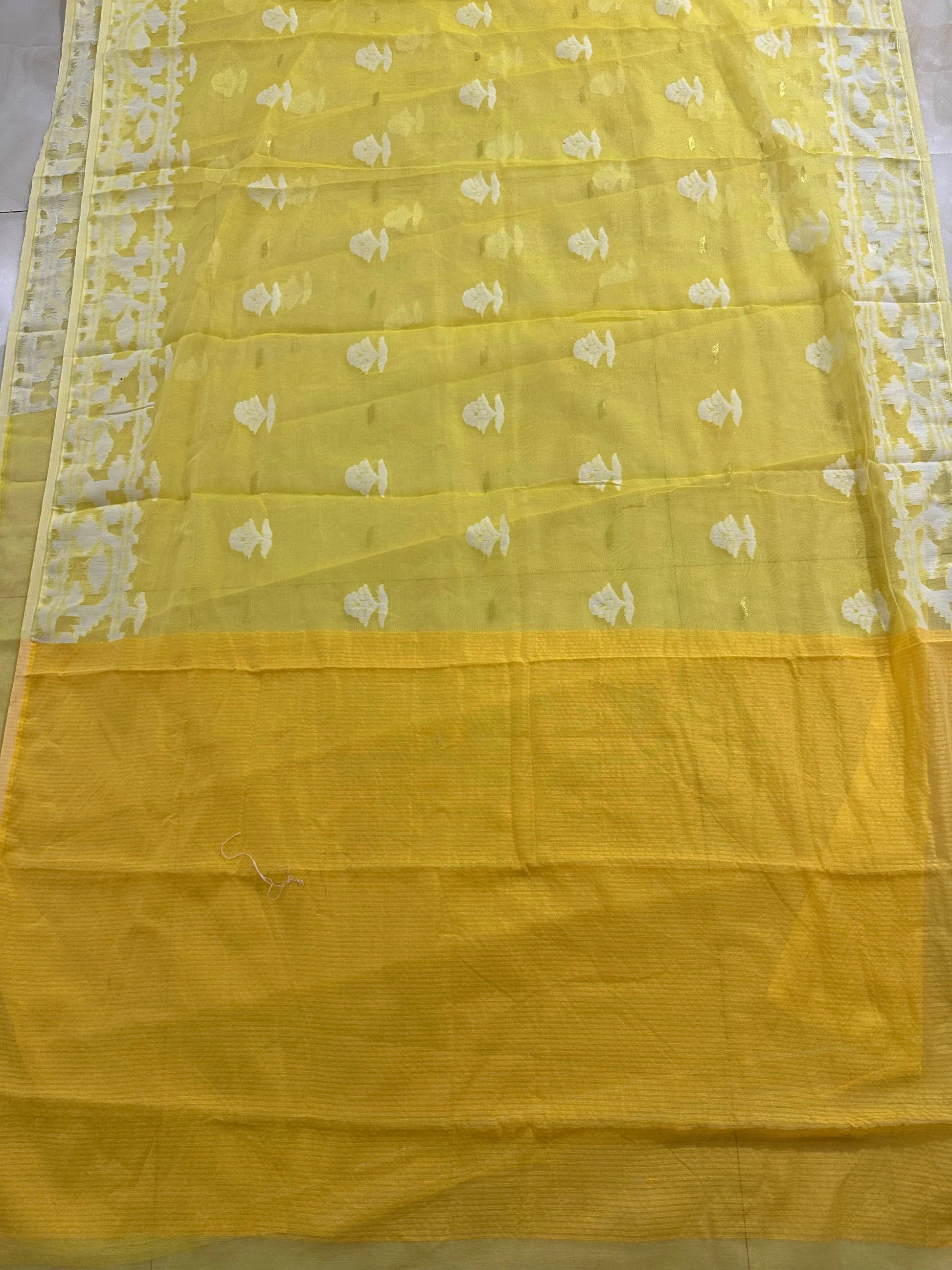 Baby pink handwoven resham dhakai jamdani Putul's Fashion