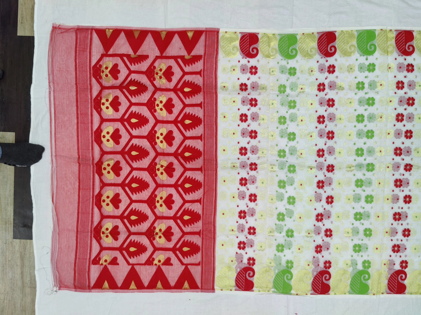 Bengal soft dhakai jamdani Putul's fashion