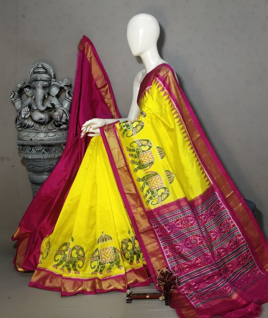 IKKAT MADTHASU PATOLA — DESIGNER SILK