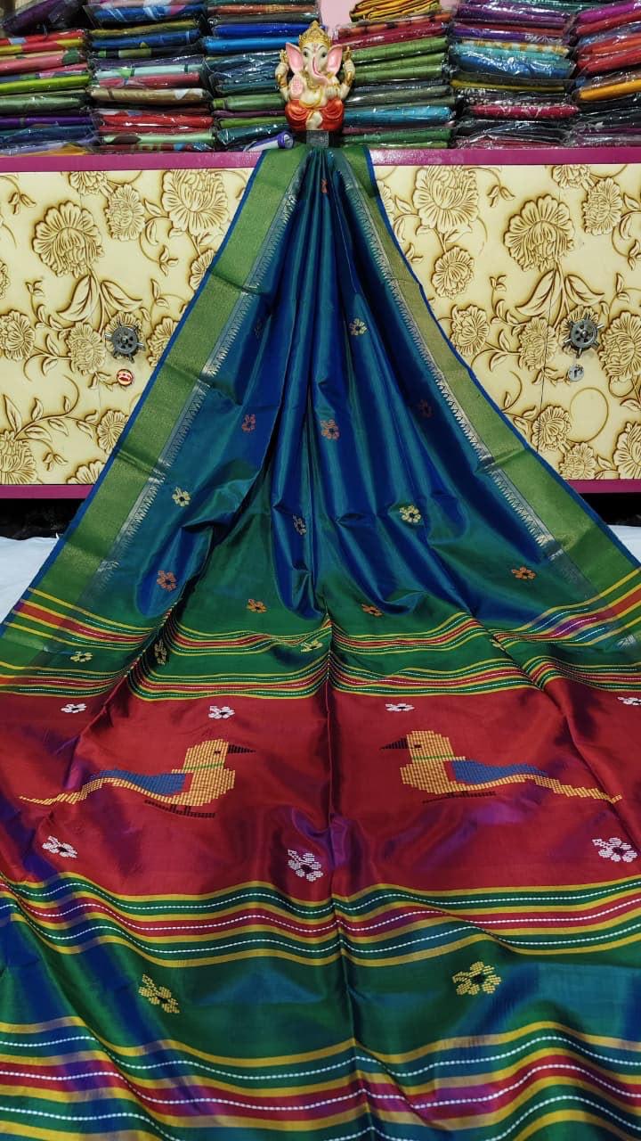 Kolakhetra Bishnupur silk saree, A heritage collection of Bengal all