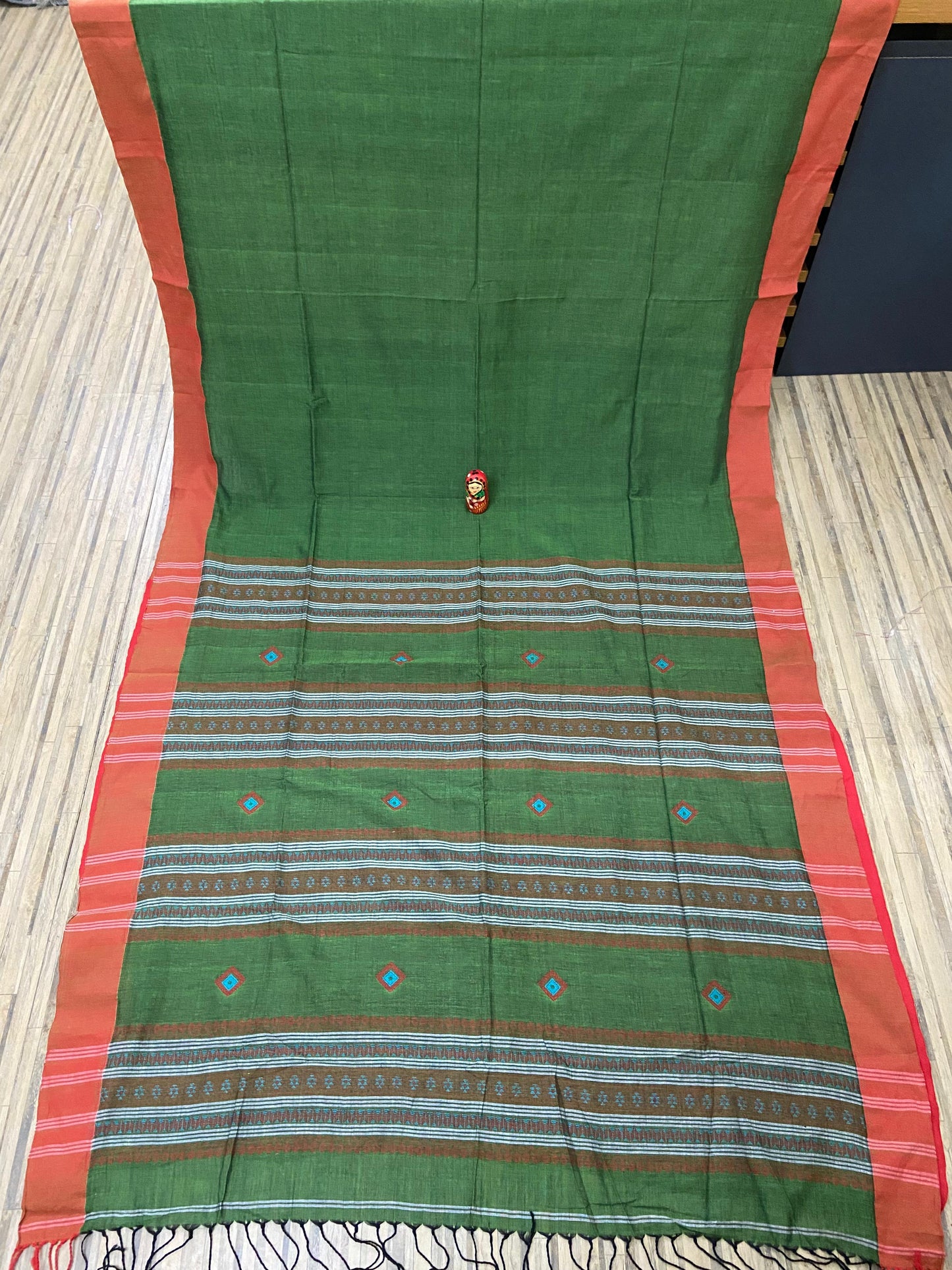 Khadi cotton jamdani saree of Bengal