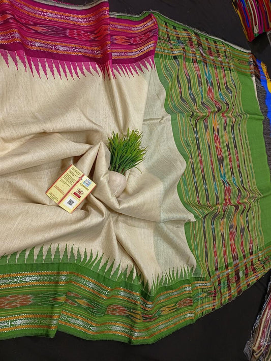 Raw silk saree from Chattisgarh