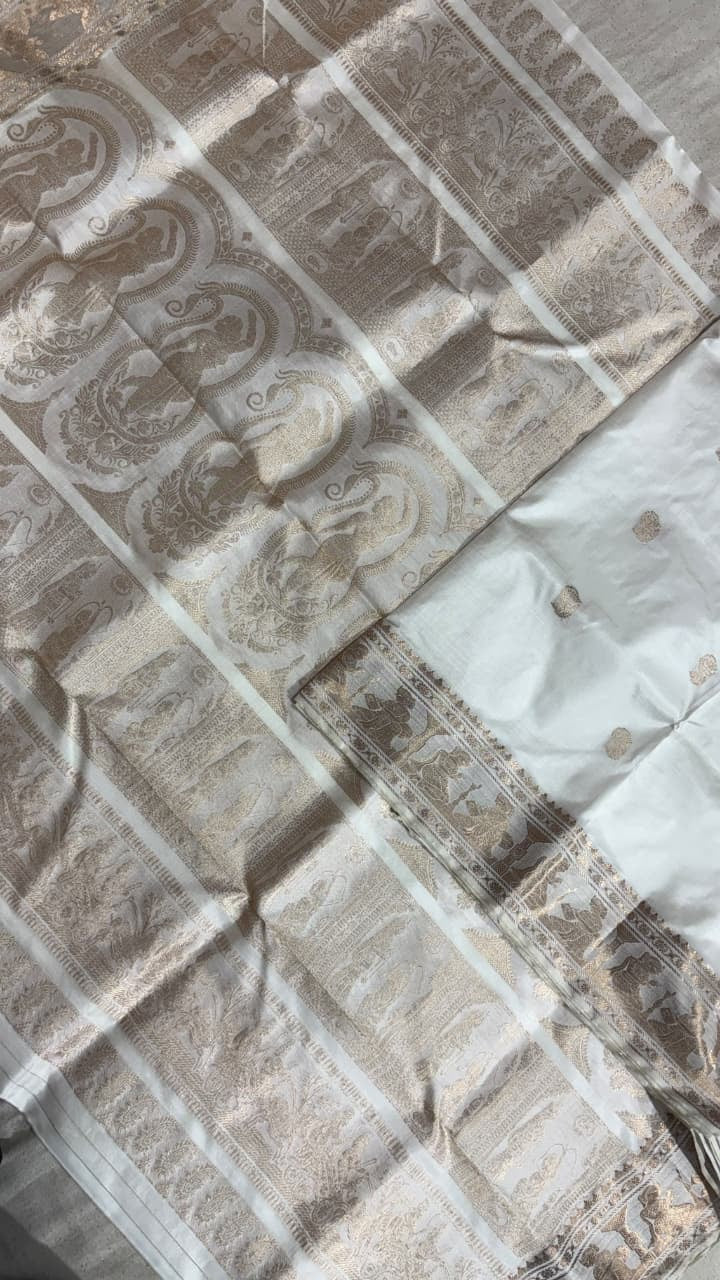 Swarnachari silk saree from Bishnupur, A heritage tale of myth
