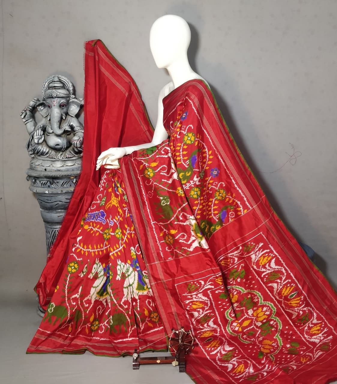 IKKAT MADTHASU PATOLA — DESIGNER SILK