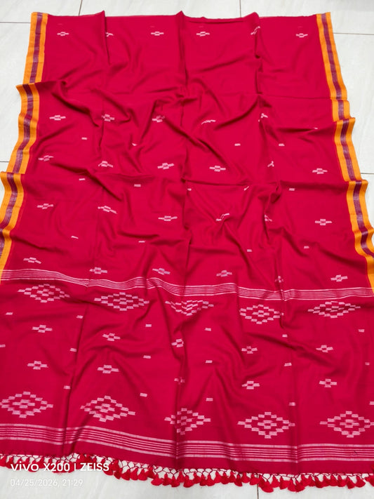 Handloom Bengal Cotton Jamdani Saree