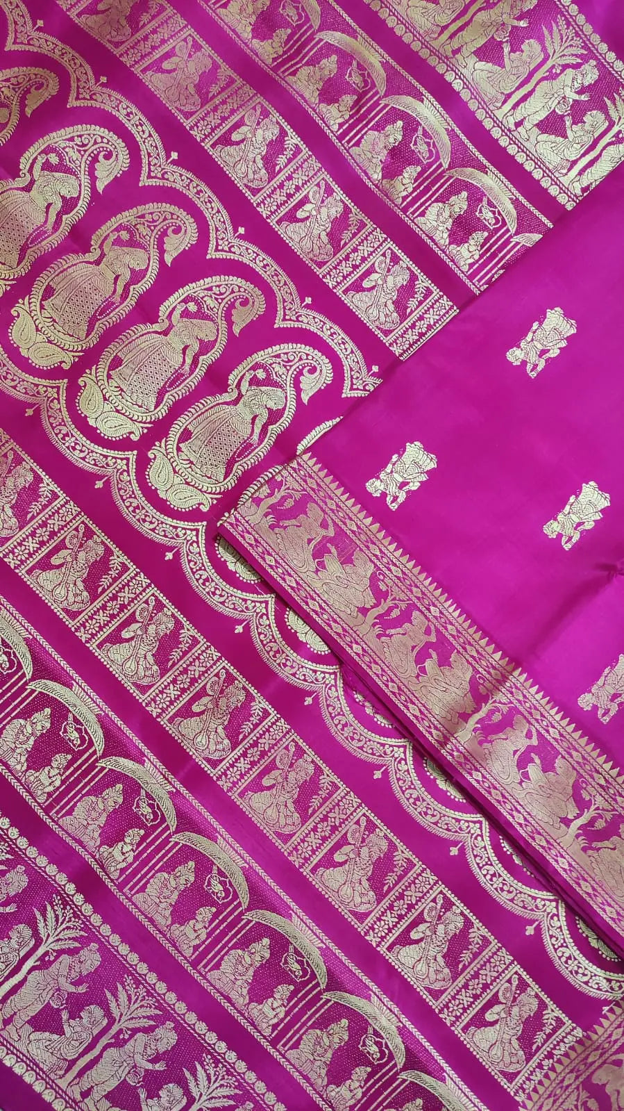 Baluchari silk saree of Bengal Original Saree Putul's fashion