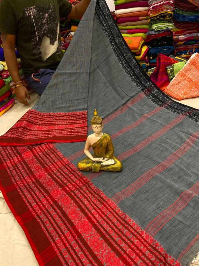 Begumpuri Khadi cotton saree Putul's Fashion