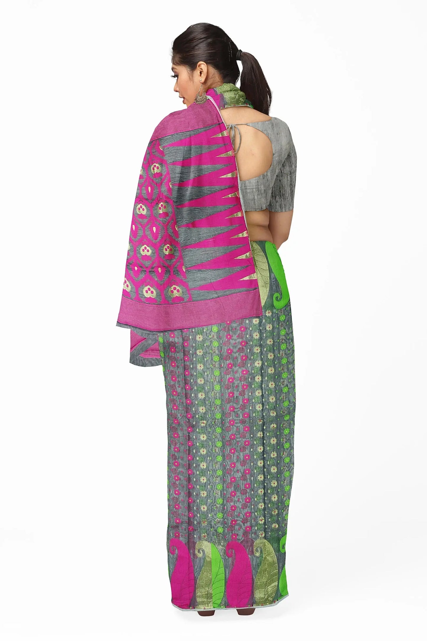 Bengal soft dhakai jamdani Putul's fashion