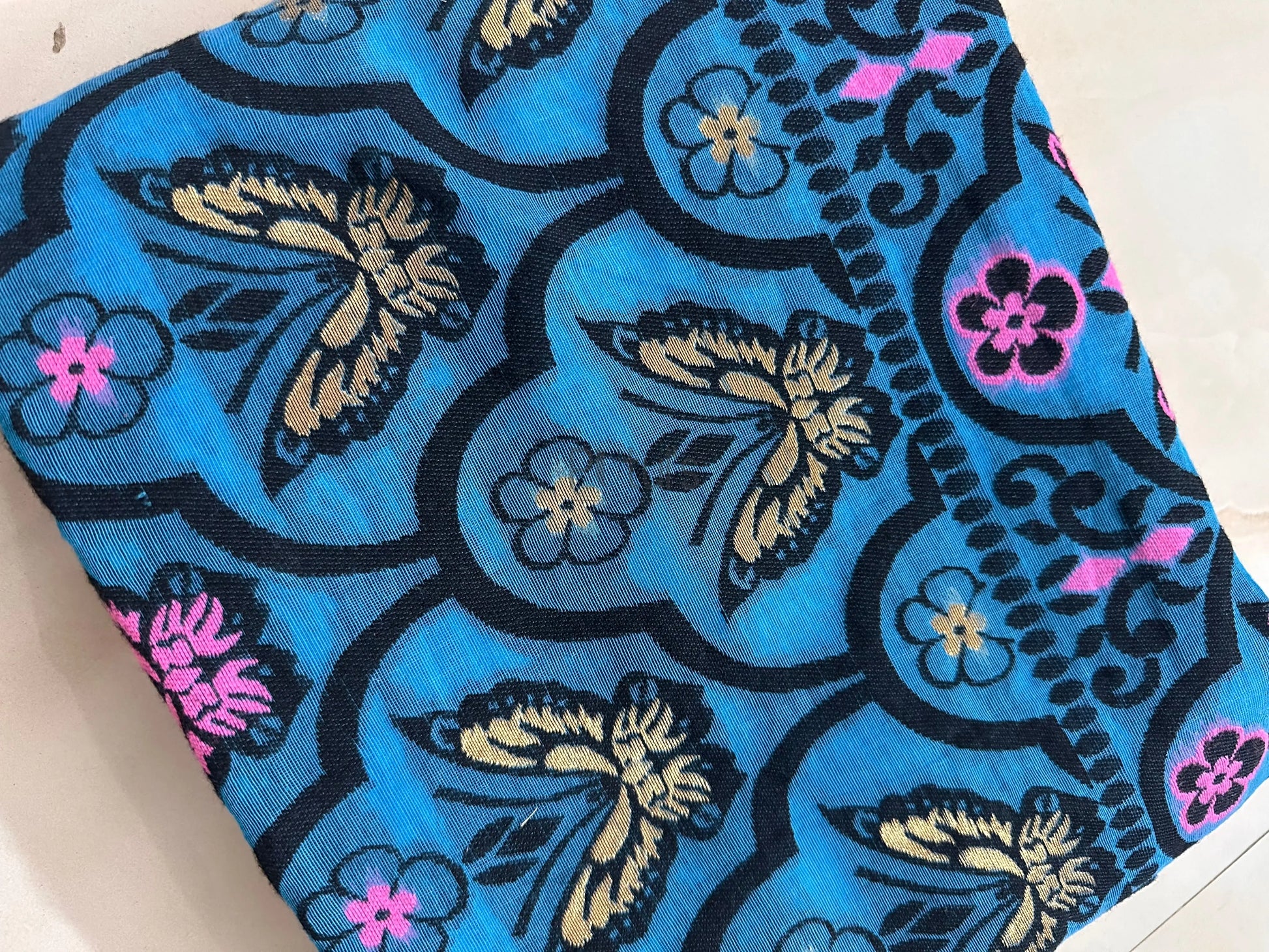 Butterfly 🦋 butterfly Bengal soft jamdani of Sky blue colour Putul's Fashion
