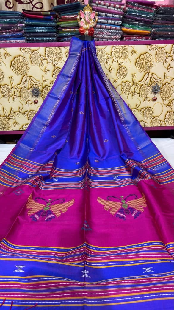 Kolakhetra Bishnupur silk saree, A heritage collection of Bengal