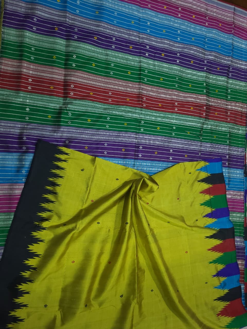 THE BERHAMPURI DOUBLE-PALLA SILK — A MASTERPIECE OF ODISHA HANDLOOM