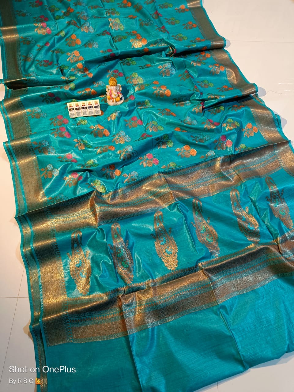 Munga tussar Banarasi saree silk mark certified