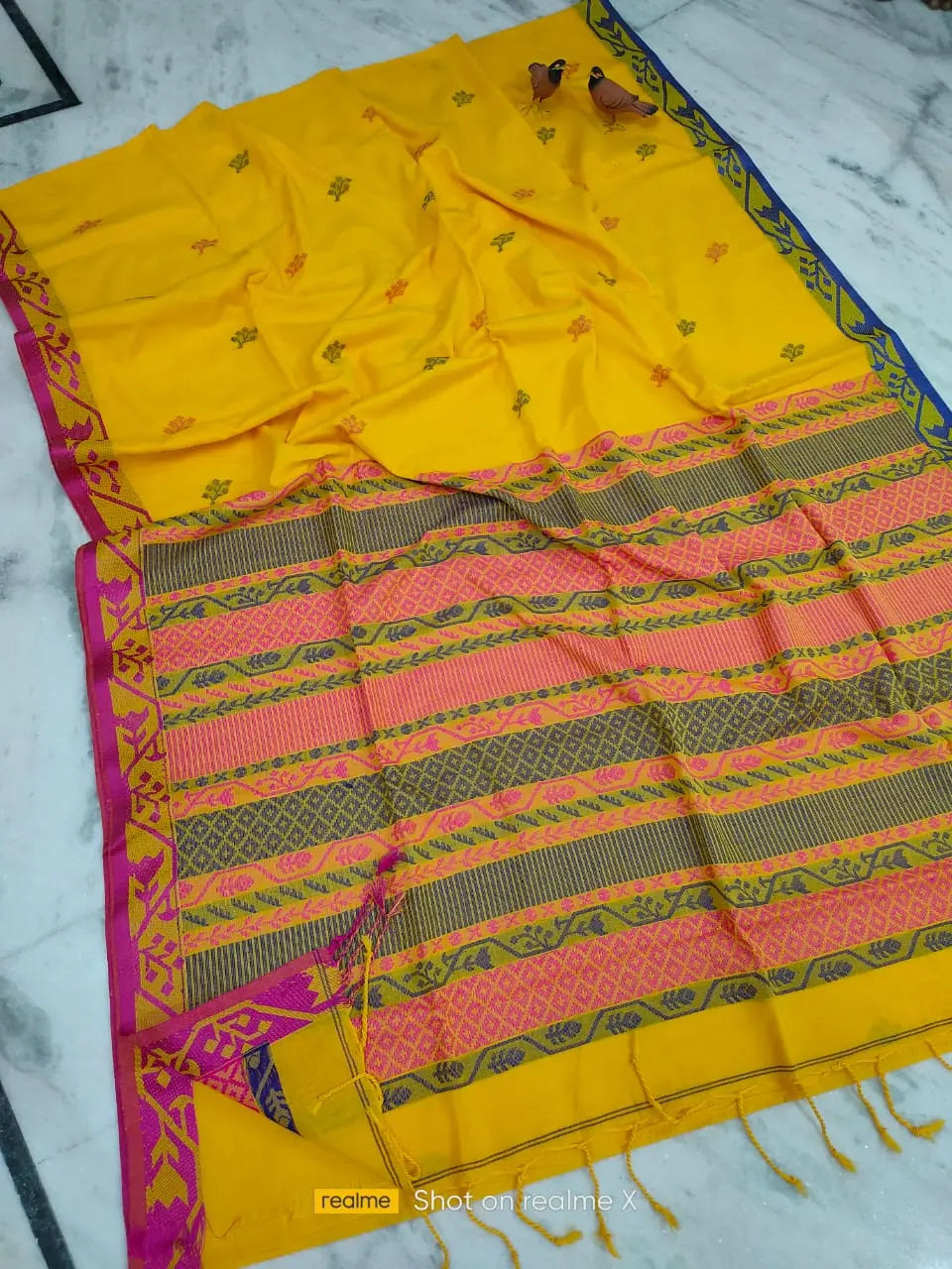 Cotton jamdani saree Putul's fashion